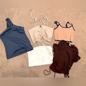 Lot of 5 tops